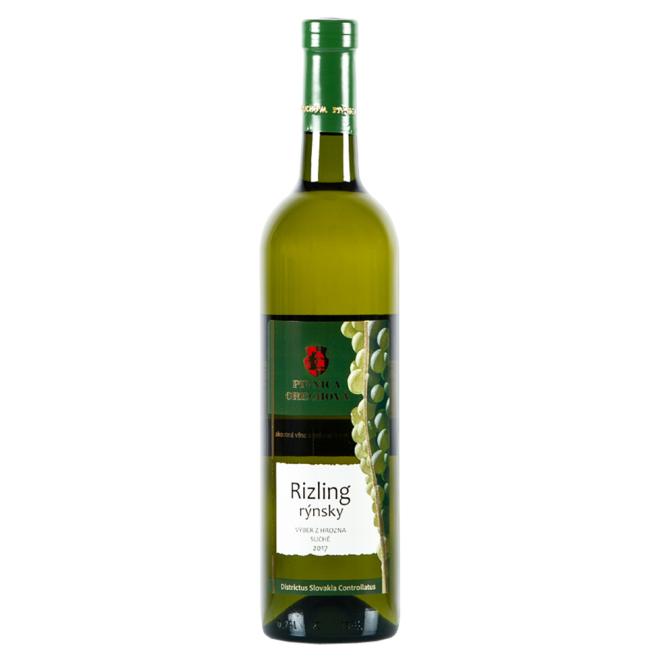 Pivnica Orechová Rizling Rýnsky D.S.C. výber z hrozna 0,75l