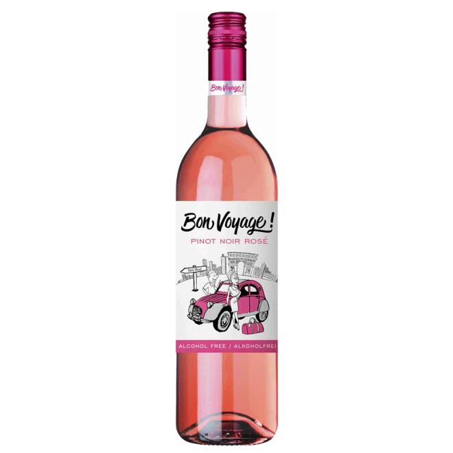 Bon Voyage Pinot Noir Rosé (Rulandské Modré Rosé) akostné odrodové nealko 0,75l