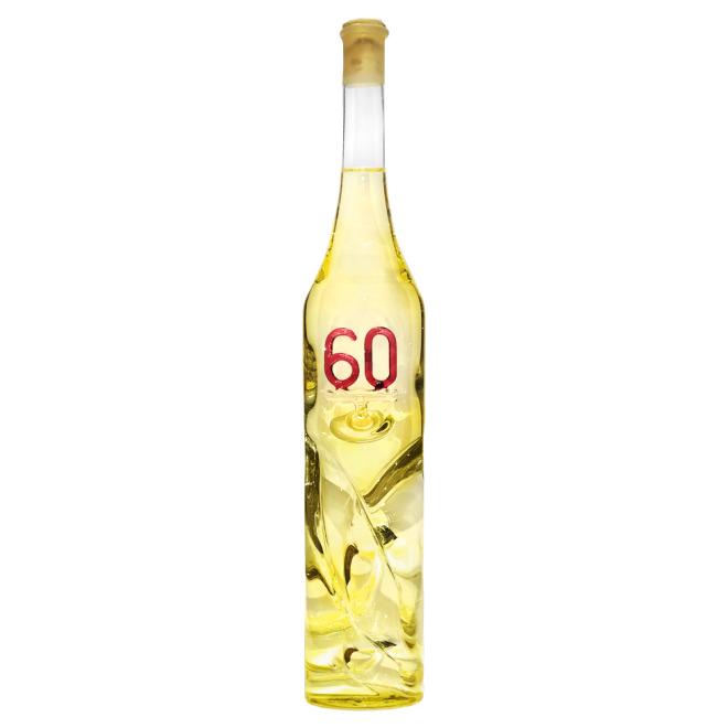 Goldvin Točená fľaša s číslom "60" Rizling Vlašský 0,5l