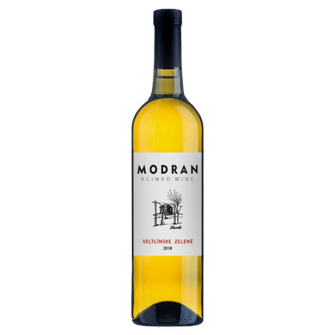 Modran Klimko Wine Veltlínske Zelené akostné odrodové 0,75l