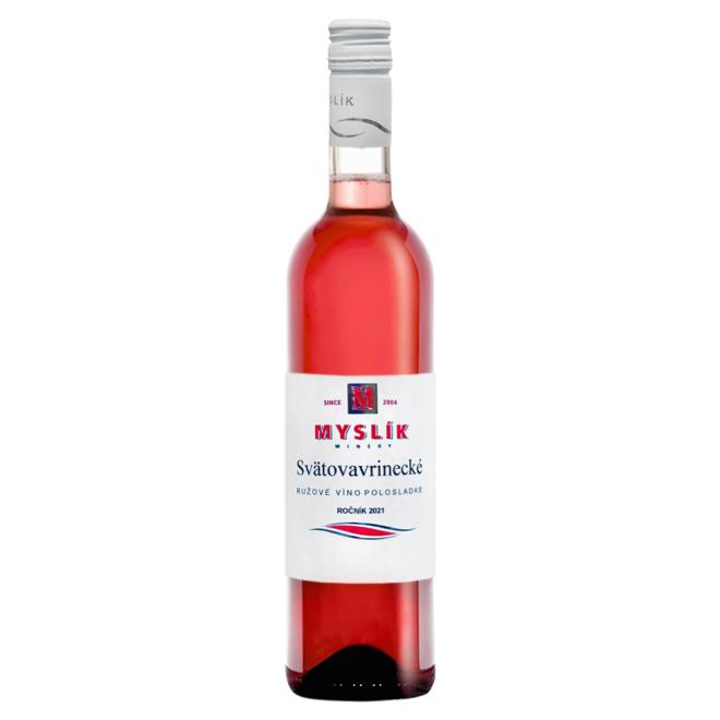Myslík Winery Svätovavrinecké Rosé 0,75l