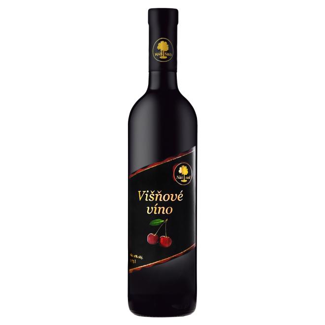 Náš Sad Višňové víno 0,75l