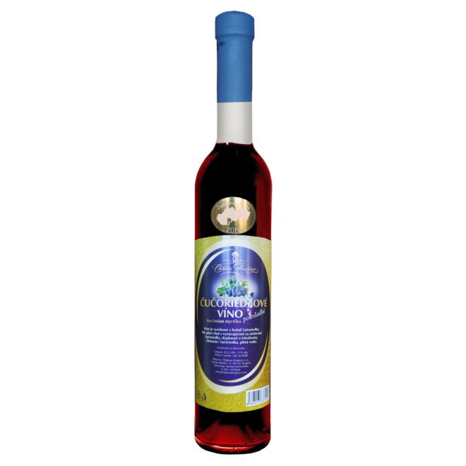 Château Krupina Čučoriedkové víno 0,5l