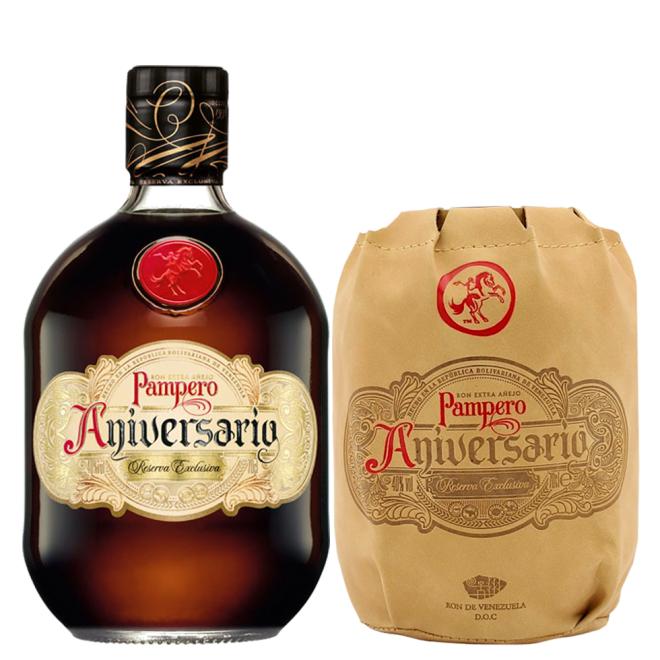 Pampero Aniversario Reserva Exclusiva 0,7l 40% + kožené vrecko