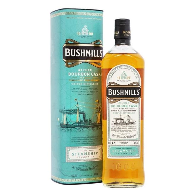 Bushmill's Steamship 1,0l 40% + tuba