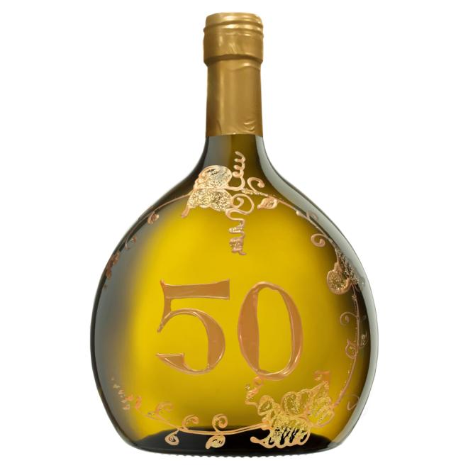 Víno Present Bockboitel Maľovaná fľaša "50" 0,75l
