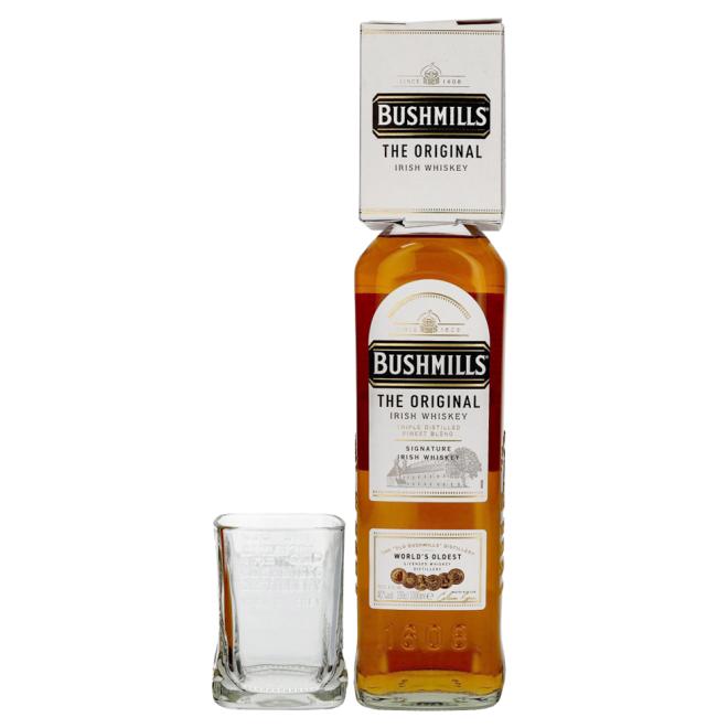 Bushmill's 1,0l 40% + pohár