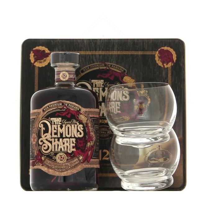 Demon's Share 0,7l 40% + 2 poháre v kazete