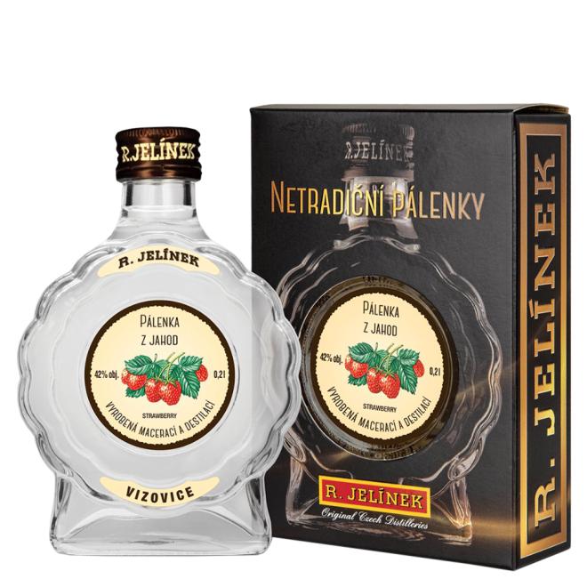 Jelínek Jahodovica 0,2l 42% + kartón