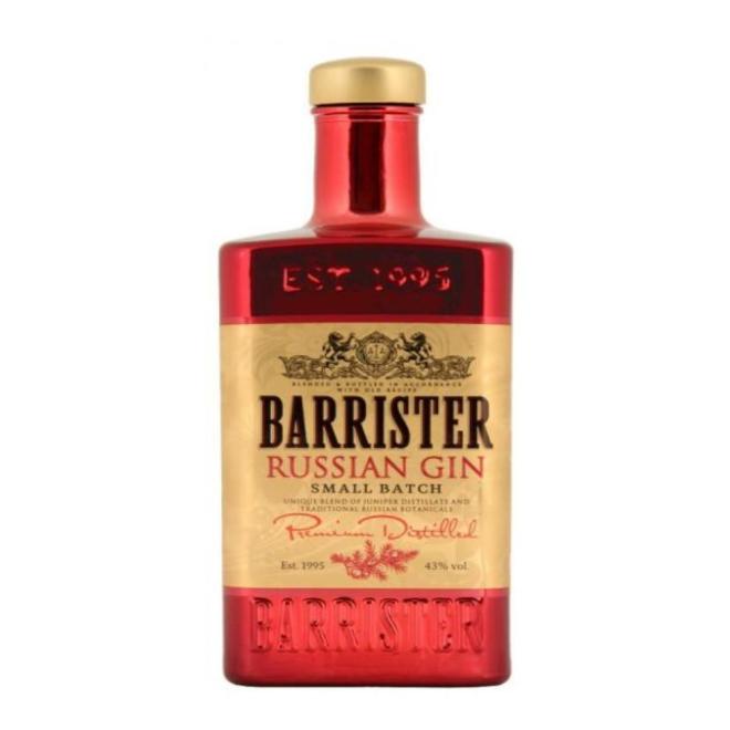 Barrister Russian Gin Small Batch 0,7l 43%