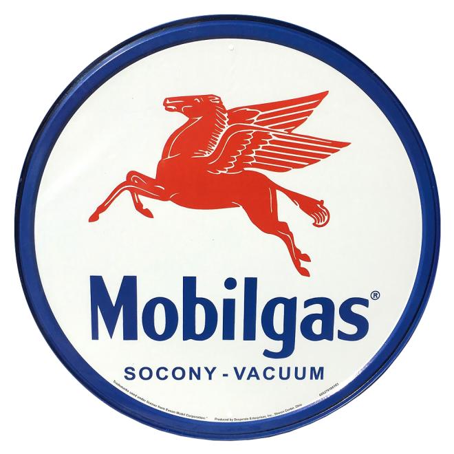 Mobilgas Pegasus Socony - Vacuum - ceduľa