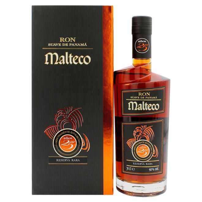 Malteco 25 Años Reserva Rara 0,7l 40% + kazeta