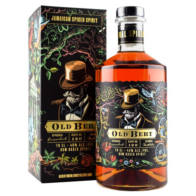 Old Bert Jamaican Spiced Rum 0,7l 40% + kartón