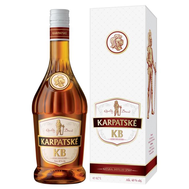 Karpatské KB 0,7l 40% + kartón