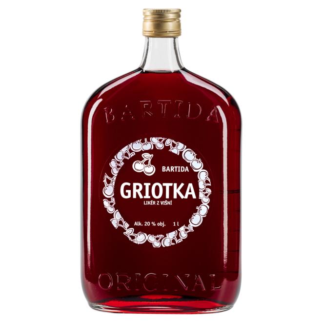 Bartida Griotka Likér z višní 1,0l 20%