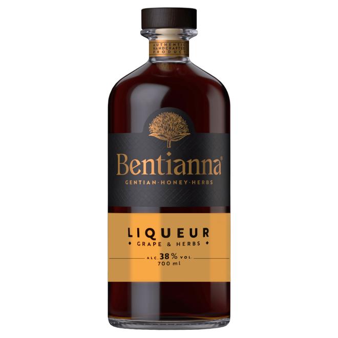 Bentianna Liquer Gentian, Honey, Grape&Herbs 0,7l 38%