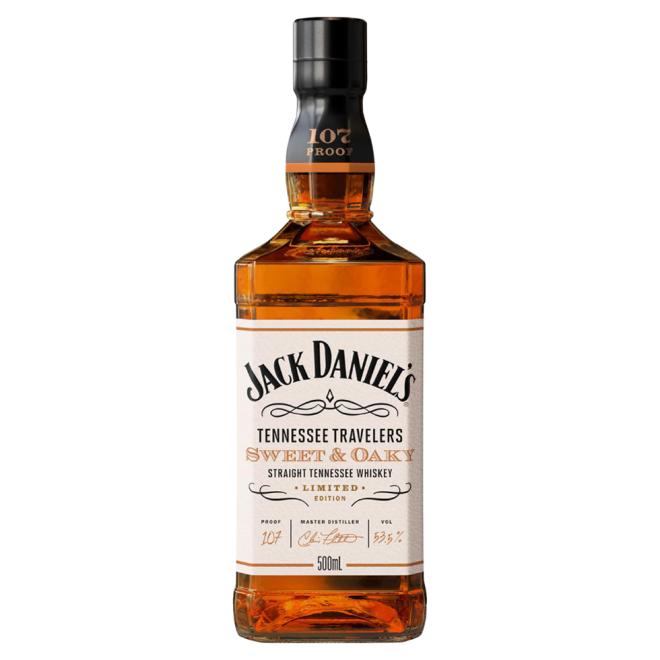 Jack Daniel's Tennessee Travelers Sweet & Oaky 0,5l 53,5%