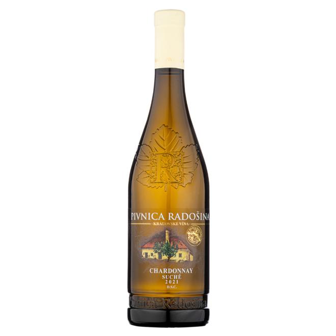 Pivnica Radošina Chardonnay D.S.C. akostné odrodové 0,75l