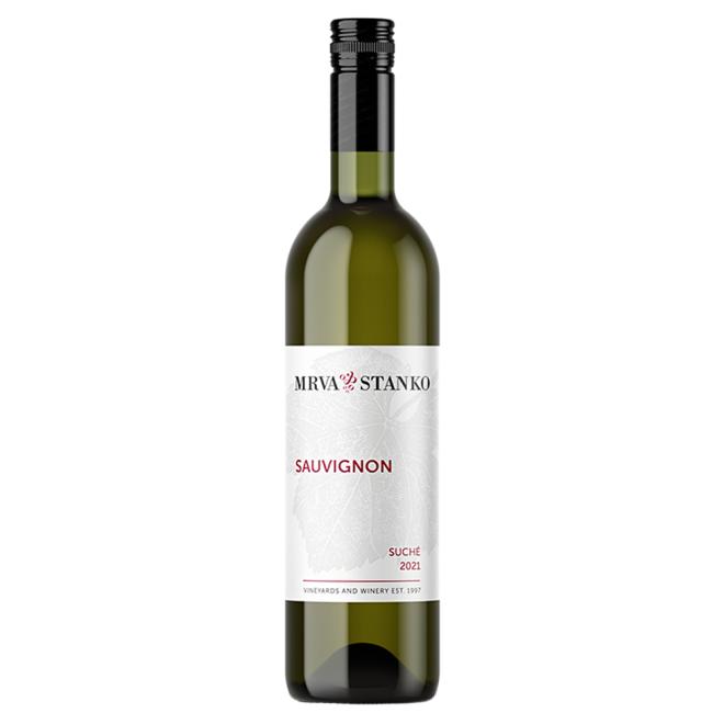 Mrva & Stanko Sauvignon akostné odrodové 0,75l