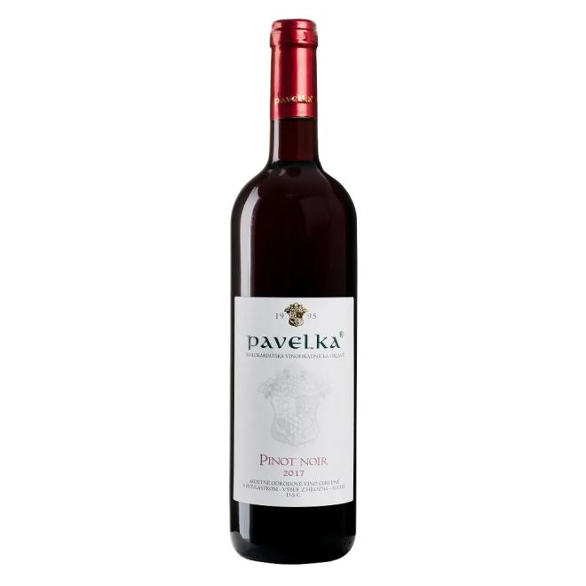 Pavelka Pinot Noir (Rulandské Modré) výber z hrozna 0,75l