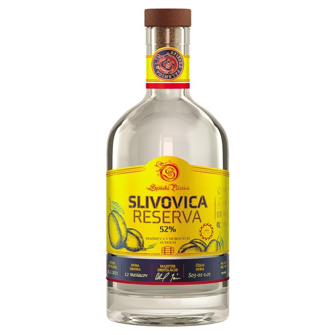 Spišská Slivovica Reserva 0,7l 52%