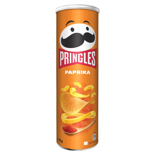Pringles Zemiakové lupienky Paprika 165g