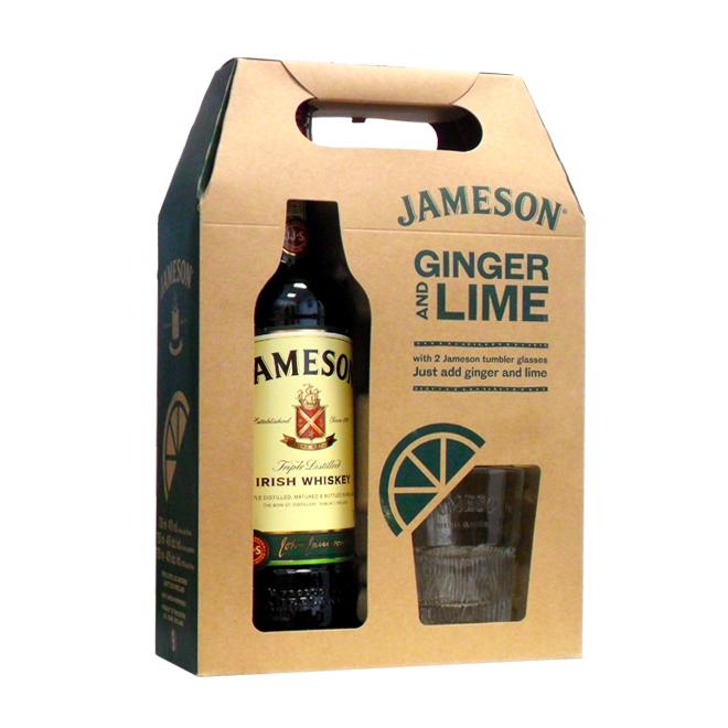 Jameson 0,7l 40% + 2 poháre