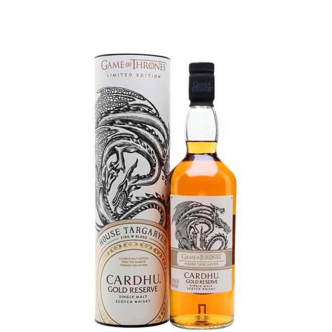 Cardhu Gold Reserve Game Of Thrones House Targaryen 0,7l 40% + tuba