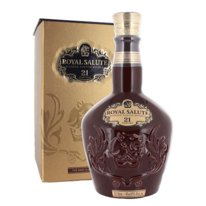 Chivas Regal 21 Y.O. Royal Salute 0,7l 40% + kazeta