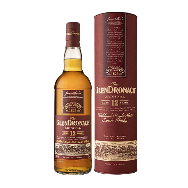 GlenDronach 12 Y.O. 0,7l 43% + tuba