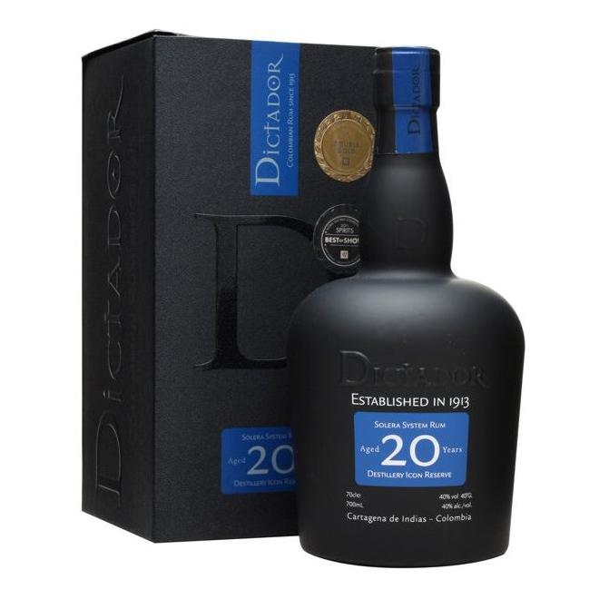 Dictador 20 Y.O. Distillery Icon Reserve 0,7l 40% + kartón