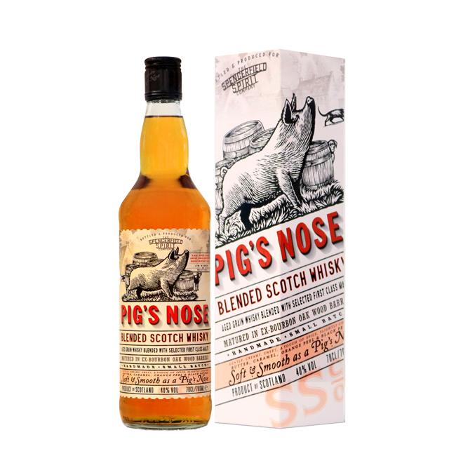 Pig's Nose 5 Y. O. 0,7l 40% + kartón