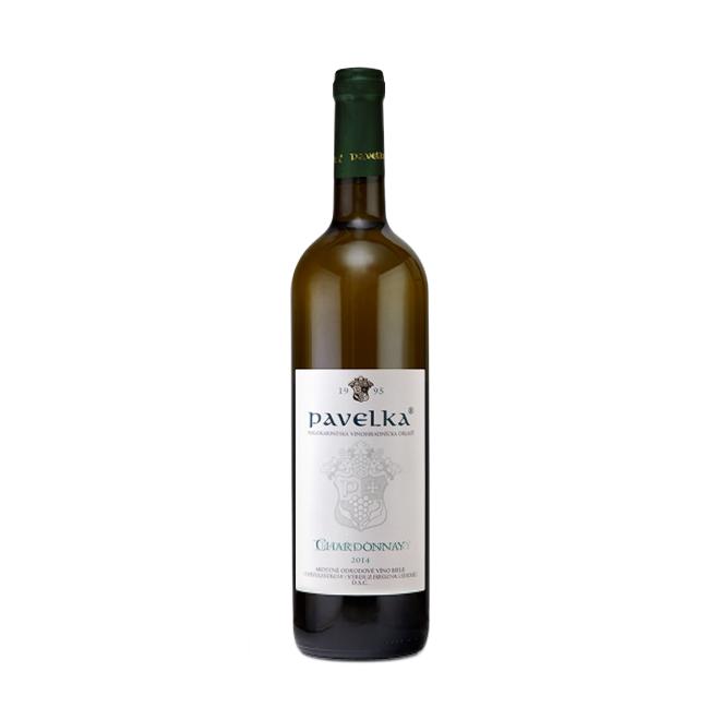 Pavelka Chardonnay výber z hrozna 0,75l