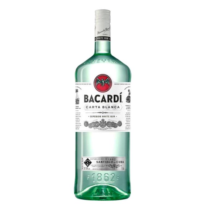 Bacardi Carta Blanca 1,5l 37,5%
