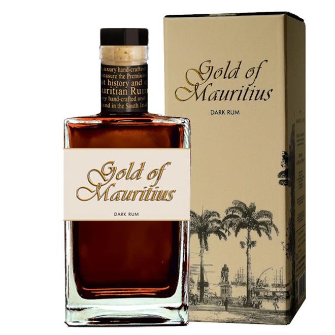 Gold of Mauritius Dark Rum 0,7l 40% + kartón