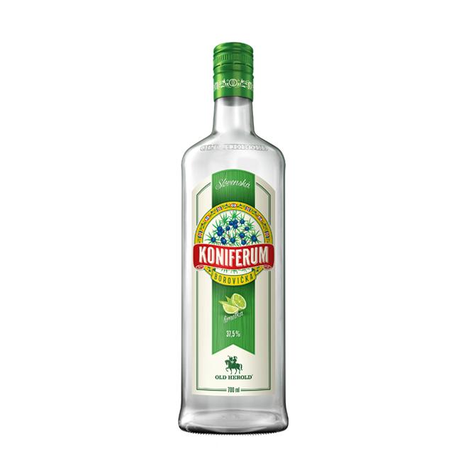 Koniferum Borovička s limetkou 0,7l 37,5%