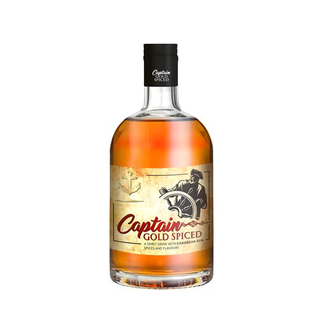 Captain Gold Spiced 0,7l 35%