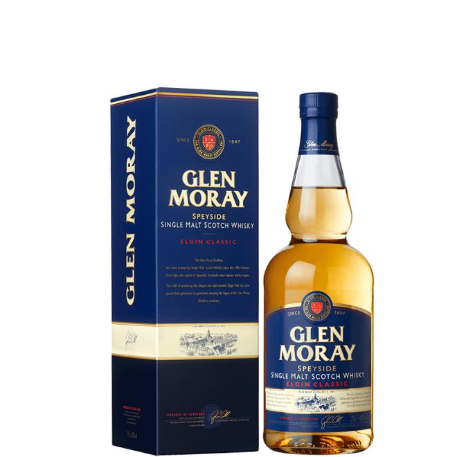 Glen Moray Elgin Classic Single Malt 0,7l 40% + kartón