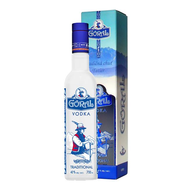 Goral Vodka 0,7l 40% + kartón