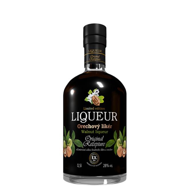 Prelika Orechový likér 0,5l 28%