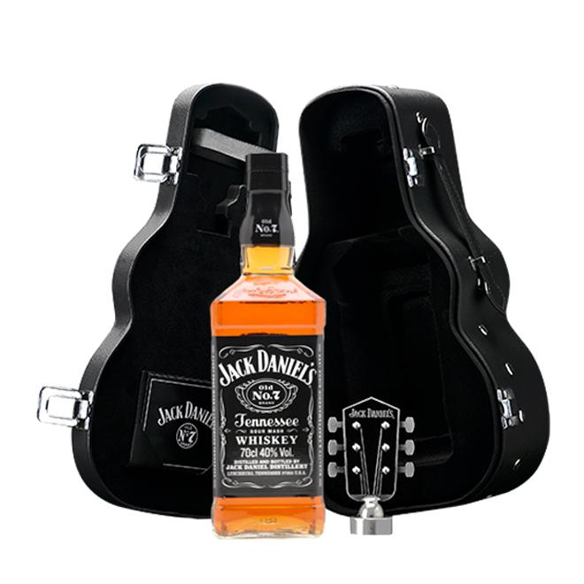 Jack Daniel's 0,7l 40% + gitarové púzdro a uzáver