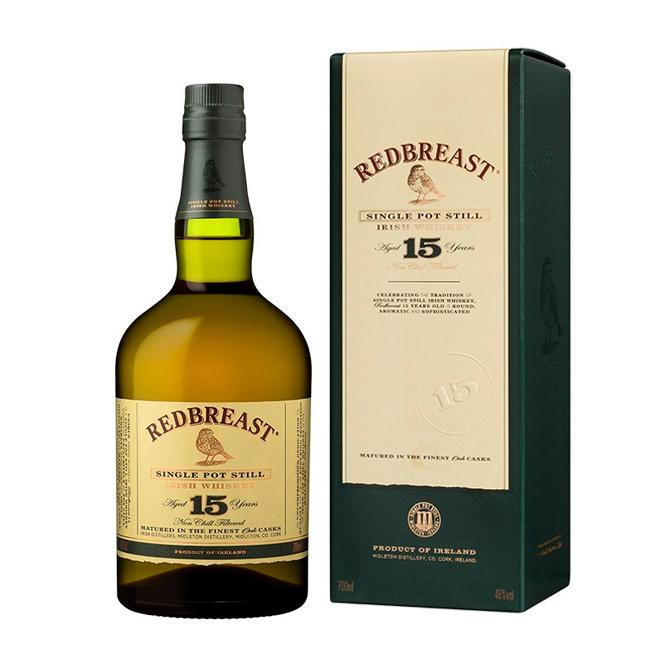 Redbreast 15 Y.O. 0,7l 40%+ kartón
