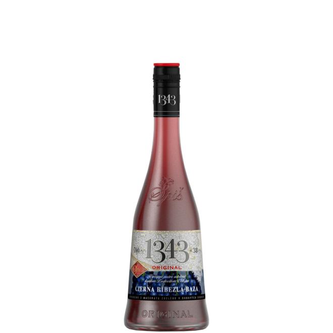 Spiš Originál 1343 Čierna Ríbezľa a Baza 0,7l 38%