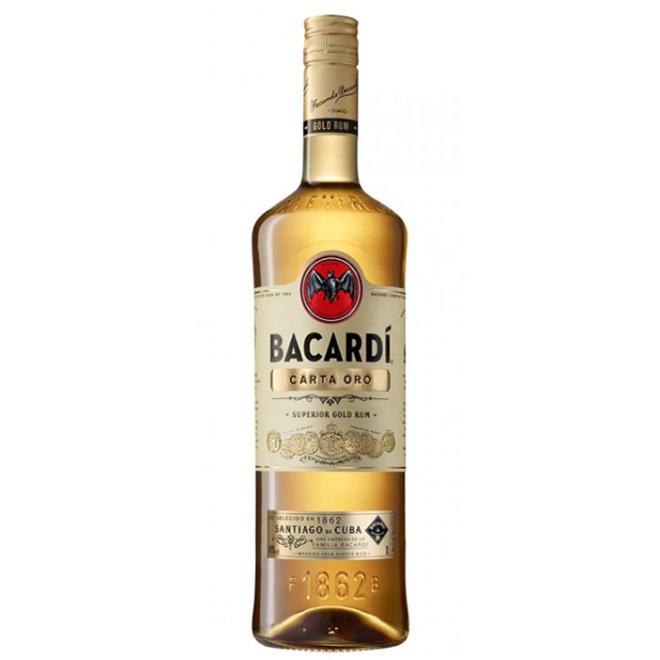 Bacardi Carta Oro 1,0l 37,5%