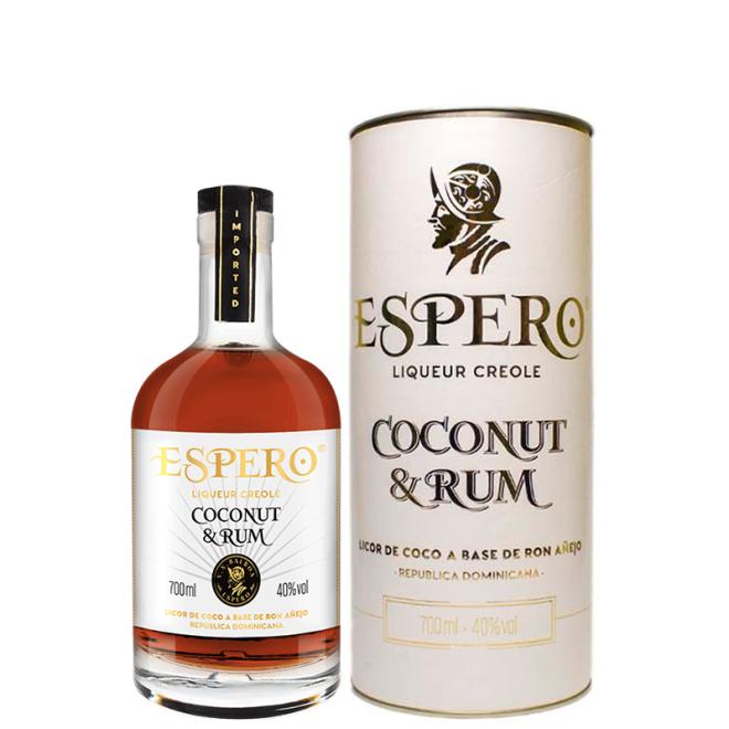 Espero Coconut & Rum 0,7l 40% + tuba