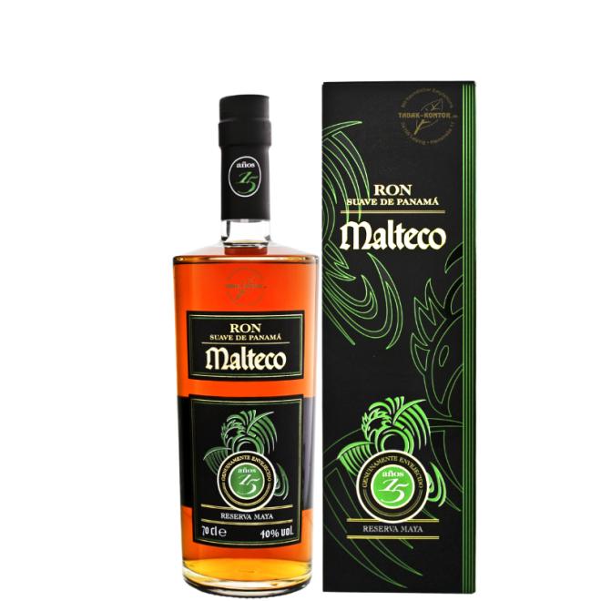 Malteco 15 Años Ron Suave De Panamá 0,7l 40% + kartón