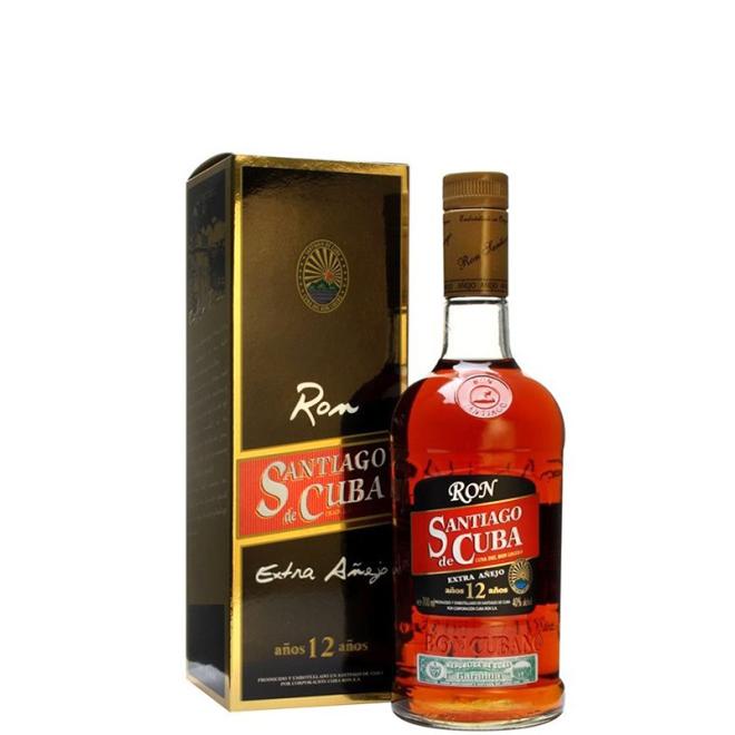 Santiago de Cuba Extra Añejo 12 Años 0,7l 40% + kartón