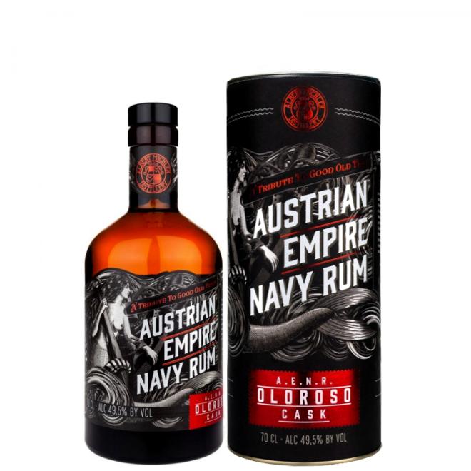 Austrian Empire Navy Oloroso Cask 0,7l 49,5% + tuba