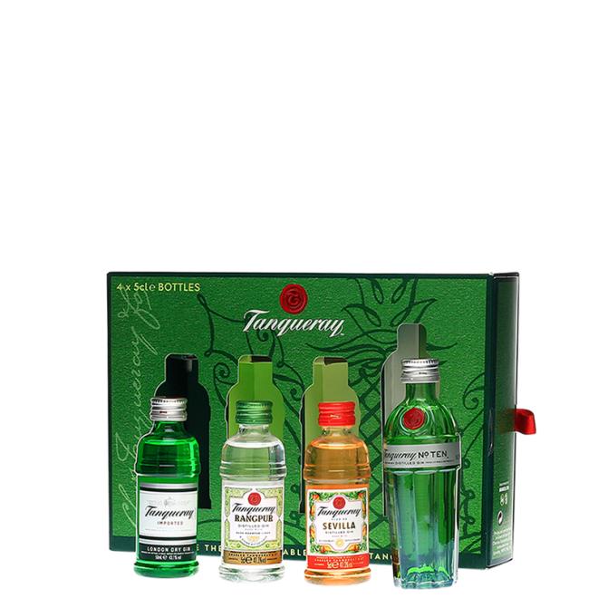 Tanqueray (sada ginov) 4x0,05l 43,3% + kartón