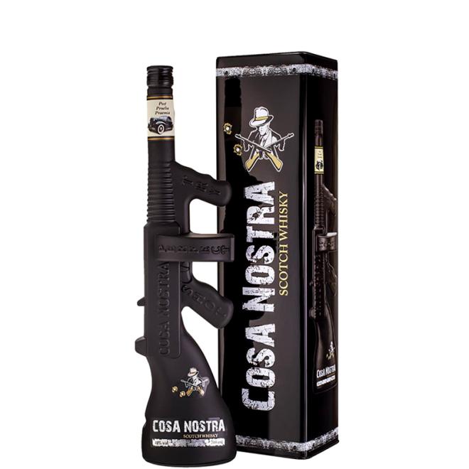 Cosa Nostra Whisky 0,7l 40% + tuba